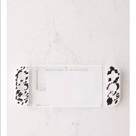 NWT Nintendo Switch Cover Case UO Urban Outfitters Black White Animal Abstract C - Picture 3 of 5